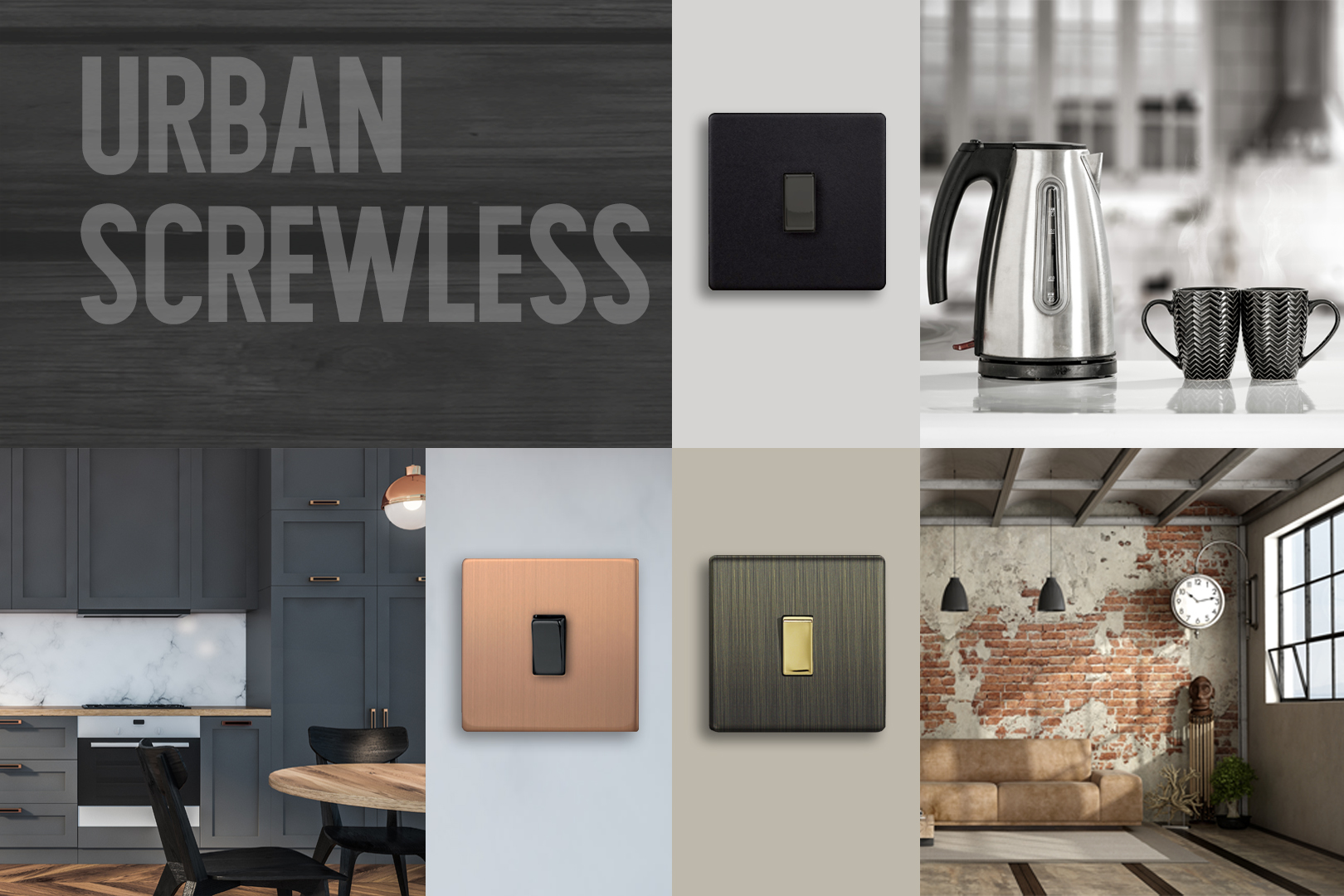 Varilight Urban Screwless Collection